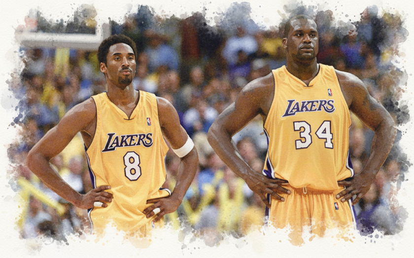 Kobe And Shaq